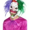 Kolorful Killer Klown Mask, Multi-Coloured