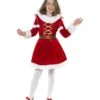 Little Miss Santa Costume, Red