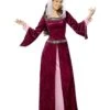 Maid Marion Costume, Burgundy