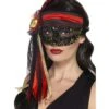 Masquerade Pirate Eyemask, Black