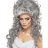 Medeia Witch Beehive Wig, Grey