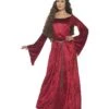 Medieval Maid Costume, Red