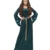 Medieval Maid Costume, Green