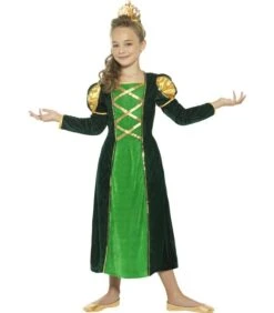 Medieval Princess Costume, Green