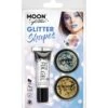 Moon Glitter Holographic Glitter Shapes,