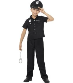 New York Cop Costume, Black