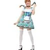 Oktoberfest Beer Maiden Costume, Blue