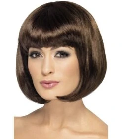 Partyrama Wig, 12 Inch, Brown