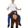 Piggyback Bear Costume, Brown