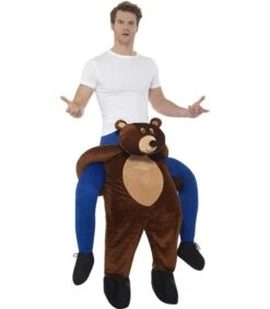 Piggyback Bear Costume, Brown