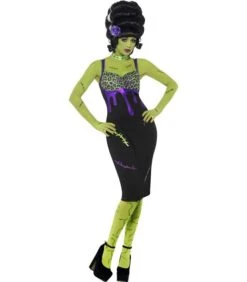 Pin Up Frankie Costume, Black