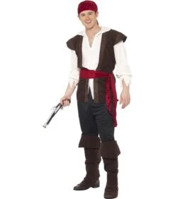 Pirate Costume, Brown