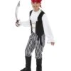 Pirate Costume, Black & White