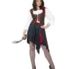 Pirate Lady Costume, Brown