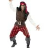 Pirate Ship Mate Costume, Brown