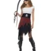Pirate Wench Costume, Black