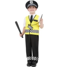 Police Costume, Black
