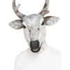 Reindeer/Stag Latex Mask, Grey
