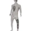 Robotic Second Skin Costume, Grey