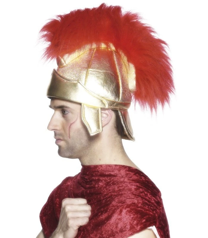 Roman Soldiers Helmet, Gold 1 Roman Soldiers Helmet, Gold