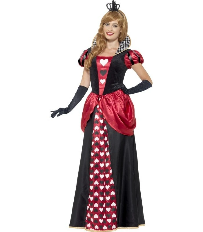 Royal Red Queen Costume, Red 1 Royal Red Queen Costume, Red