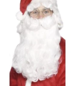 Deluxe Santa Beard, White