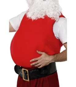 Santa Belly Stuffer, Red
