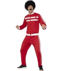 Scouser Tracksuit, Red & White