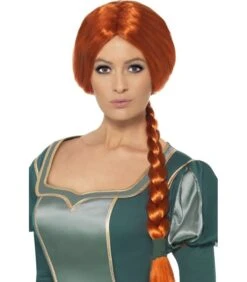 Shrek Princess Fiona Wig, Auburn