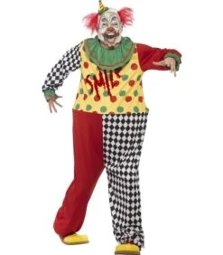Sinister Clown Costume, Black