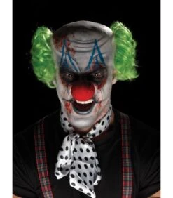 Smiffys Make-Up FX, Sinister Clown Kit, Aqua, Mult