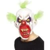 Sinister Clown Mask, White