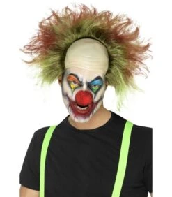 Sinister Clown Wig, Green