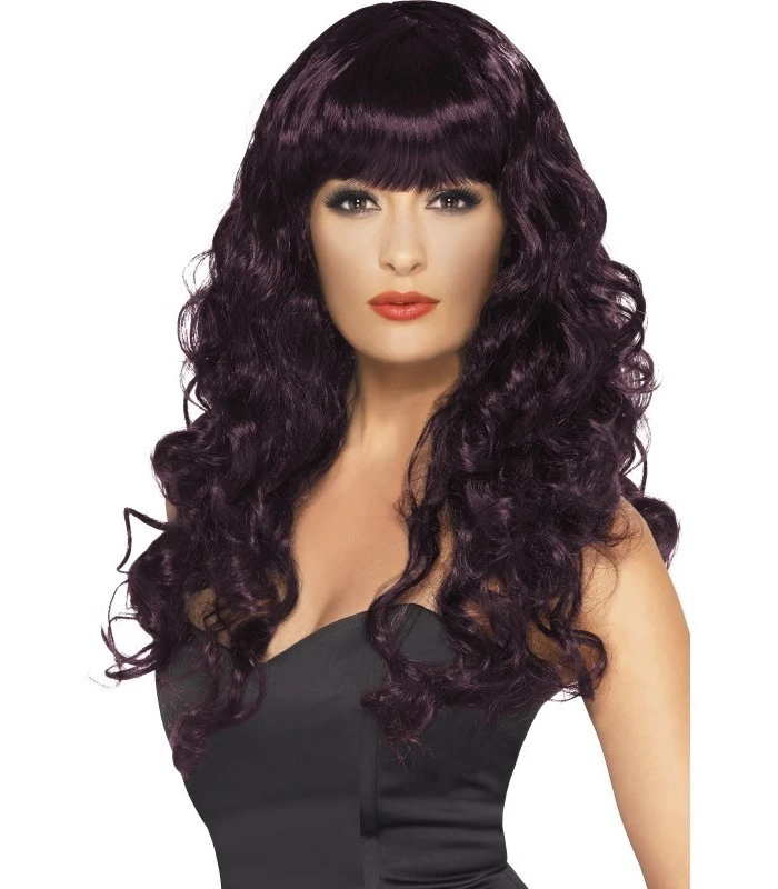 Siren Wig, Plum 1 Siren Wig, Plum