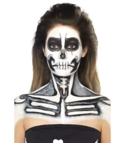 Smiffys Make-Up FX, Skeleton Liquid Latex Kit,