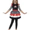Skully Girl Costume, Black
