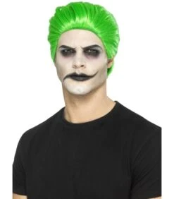 Slick Trickster Wig, Green