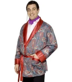 Smoking Jacket, Blue