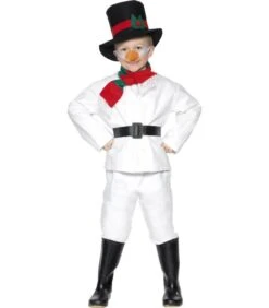 Snowman Costume, White
