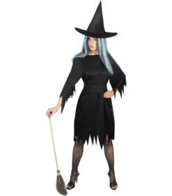 Spooky Witch Costume, Black
