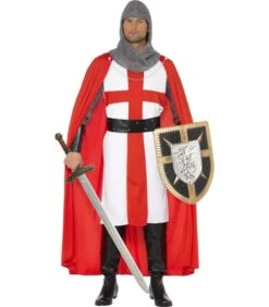 St George Hero Costume, Red