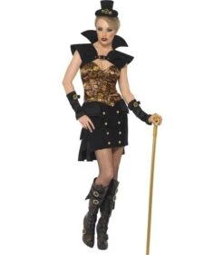 Steam Punk Victorian Vampiress Costume
