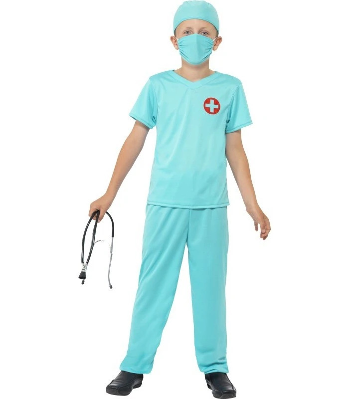 Surgeon Costume, Blue 1 Surgeon Costume, Blue