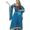 Tales Of Old England Maid Marion Costume, Blue