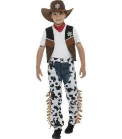 Texan Cowboy Costume, Brown