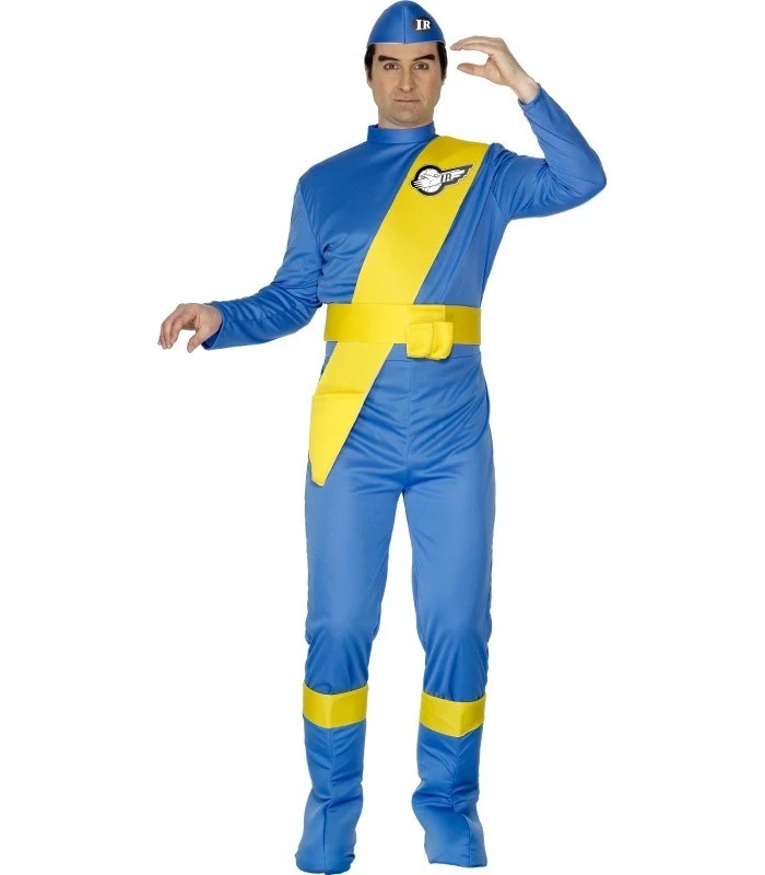 Thunderbirds Virgil Costume, Blue 1 Thunderbirds Virgil Costume, Blue