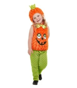 Toddler Pumpkin Costume, Orange