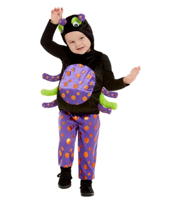 Toddler Spider Costume, Black 1 Toddler Spider Costume, Black