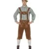 Deluxe Traditional Hanz Bavarian Costume, Green