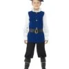 Tudor Boy Costume, Royal Blue